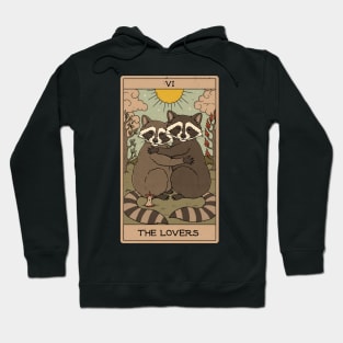 The Lovers - Raccoons Tarot Hoodie